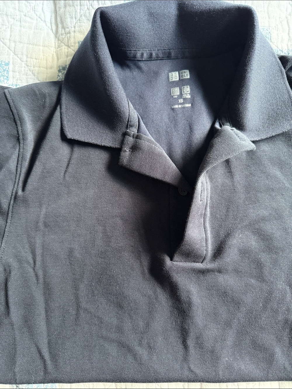 Men’s Navy Uniqlo Polo